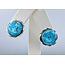 Earrings Native American Turquoise Silver 221020018