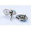 Earrings Native American Turquoise Silver 221020019