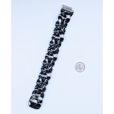 Bracelet Belle Toile Enamel/CZ SS 7.5" 221030004