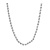 Necklace Rope 3.5mm Silver 24" 121060225
