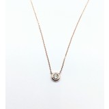  Necklace .18ct Diamond 14kr 16" 121070128