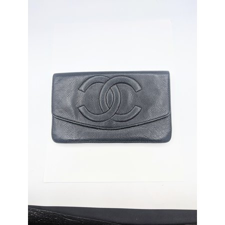 Handbag Long Black Chanel Wallet 121070084