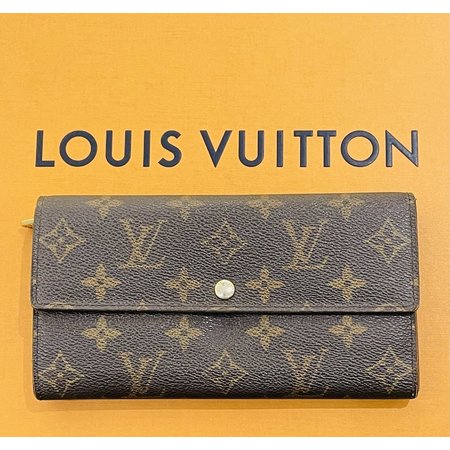 Handbag Louis Vuitton LV Long Wallet M61734 Portefeuille Sarah Brown Monogram 121070158