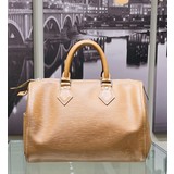  Handbag Louis Vuitton Speedy 30 M41526 Brown Epi 121070174