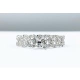 Ring Link  .44ctw Diamonds .60ct Emerald 14kw Sz7 121090043
