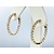 Earrings Inside/Outside 2.46ctw Diamonds 14ky .8x.75" 121090003