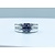 Ring .20ctw Diamond  1.64 Spinel 14kw Sz6 121040099