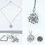 Pin/Pendant .50ctw Old Euro Diamonds 3-3.5mm Pearls 18kw 32x26mm 221120153