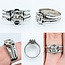 Ring .33ct Old European Diamond 14kw Sz6 222030006
