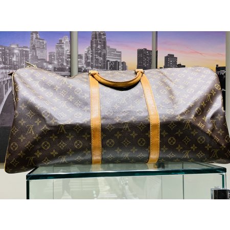 Handbag Louis Vuitton Keepall 60 Monogram Boston Bag 122030131