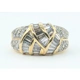  Ring 1.45ctw Diamonds 18ky Sz6 122040091
