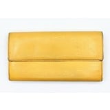  Handbag Louis Vuitton Yellow Epi Leather Long Wallet 122050052