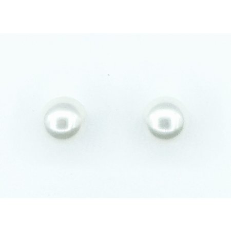 Earrings 7mm Pearl FWP 14ky 122060005
