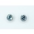 Earrings .15ctw Diamonds 1.43ctw Aquamarine 14kw 8.25mm 122060014