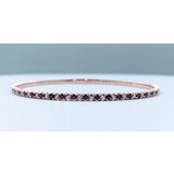  Bracelet Flex .96ctw Diamonds 1.4ctw Rubies 14kr 6.5" 122060191