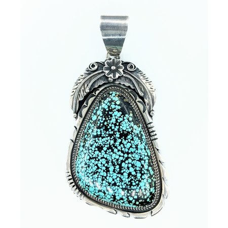 Pendant Native American Turquoise Silver 122080018