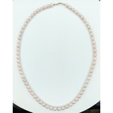  Necklace Pink Pearl FW 18ky 16.5" 122080058