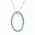 Pendant Oval .25ctw Diamonds 10kw 20" 122080243