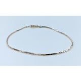  Bracelet Serpentine .9mm 14ky 7" 122080096