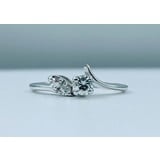  Ring Engagement .20ctw Round Diamond 14kw Sz4 222080082