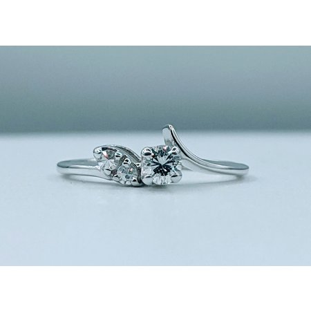 Ring Engagement .20ctw Round Diamond 14kw Sz4 222080082