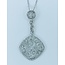 Pendant .07ctw Round Diamonds 14kw 18" 222090023