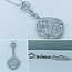 Pendant .07ctw Round Diamonds 14kw 18" 222090023