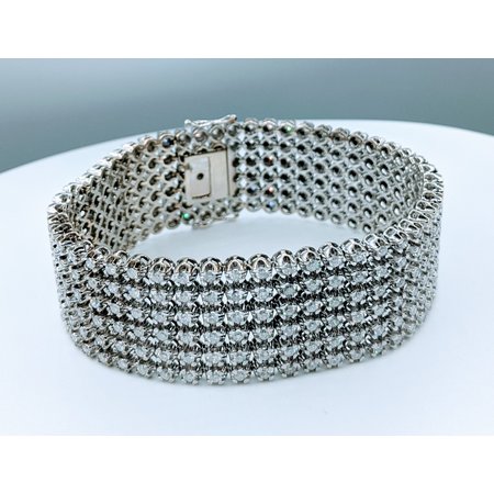 Bracelet 10.5ctw Round Diamonds 10kw 8" 222090055