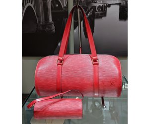 Louis Vuitton Soufflot in Red