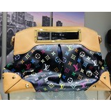  Handbag Louis Vuitton Judy M40256 MM Black Multicolor 122100093