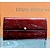 Handbag Louis Vuitton Bordeaux Long Purple Vernis 122120355