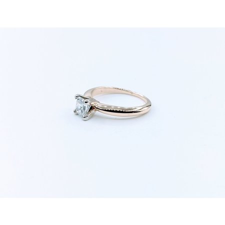 Ring Solitaire .60ct Princess Diamond 14ky Sz4 223010067