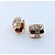 Earrings Barrel Huggies 1.50ctw Round Diamonds 18ky 11.5mm 223010071