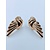 Earrings Wings 14ky 31x14mm 223010084