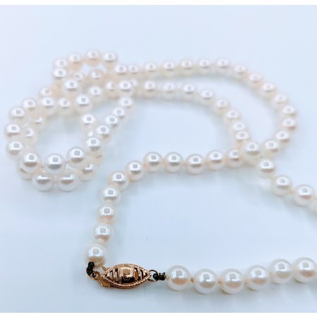 Necklace 5.8mm FW Pearls 14ky 23" 223010066