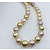 Necklace Strand .07ctw Round Diamonds 10-11mm South Sea Multicolor Pearls 18ky 30" 223010064