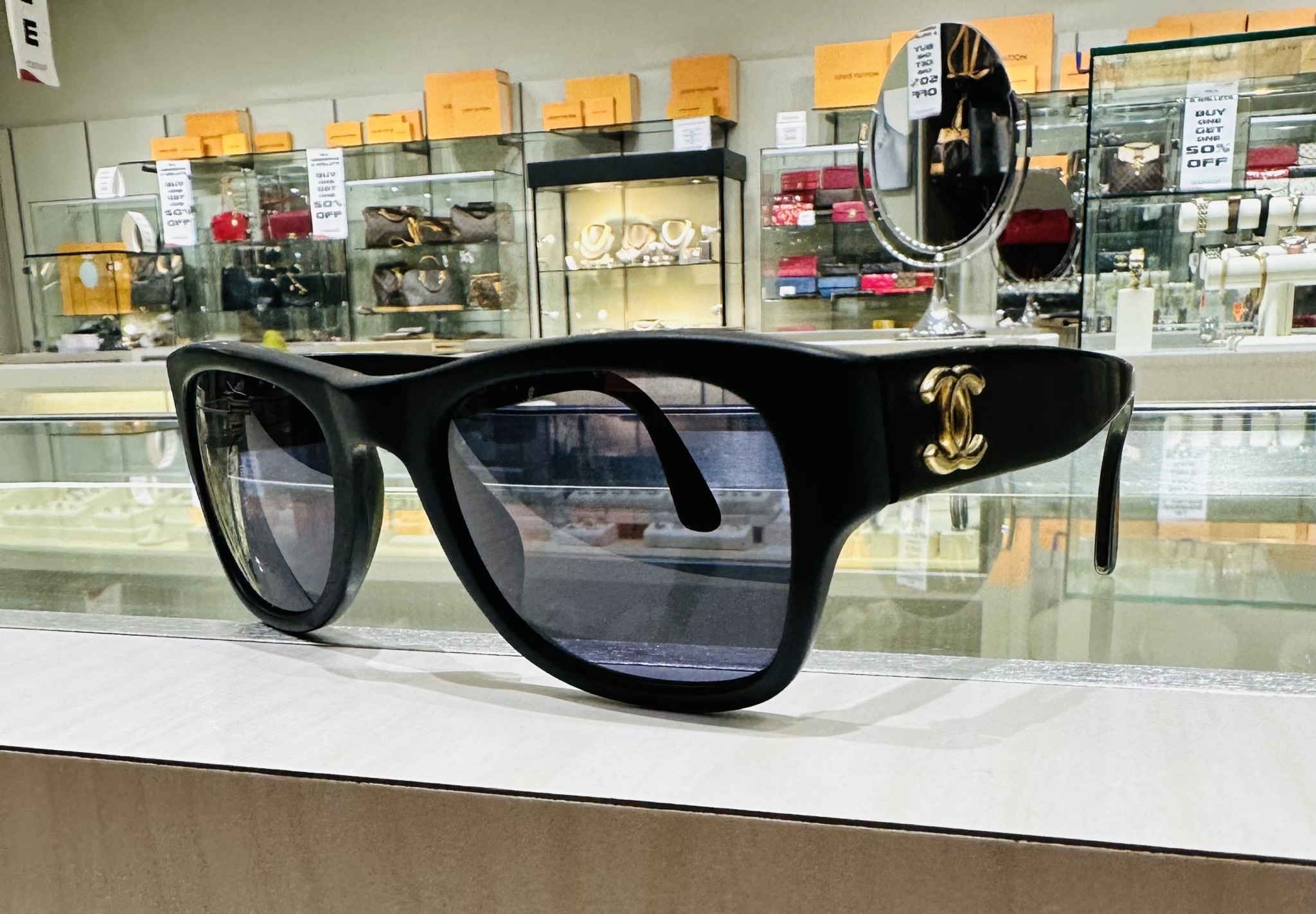 Sunglasses Chanel CC Logo 02462 123020035 - Heritage Estate Jewelry