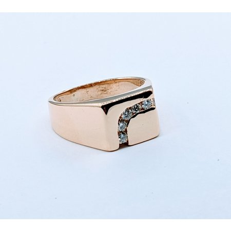 Ring .33ctw Diamonds 18ky Sz10.75 123020106