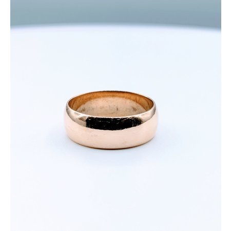 Ring Plain Band 7mm 18ky Sz8.25 123030006