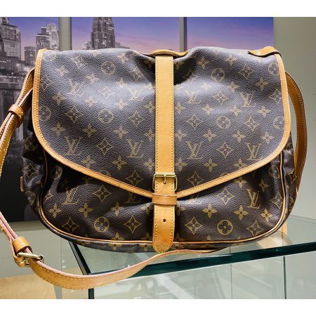 Handbag Louis Vuitton Crossbody Saumur 35 Monogram 122070044