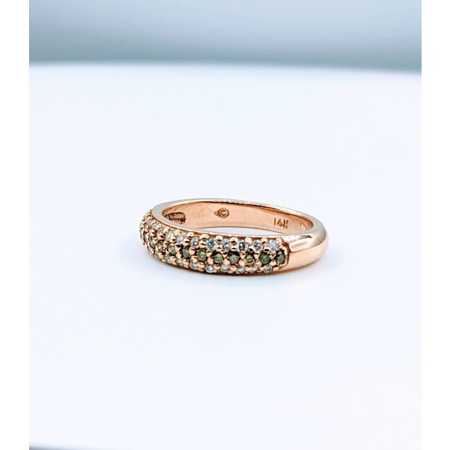 Ring .50ctw Round Diamonds 14ky Sz6.5 223030035