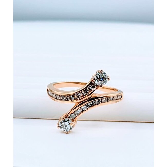 Ring .70ctw Round Diamonds 18ky Sz6.5 223030033