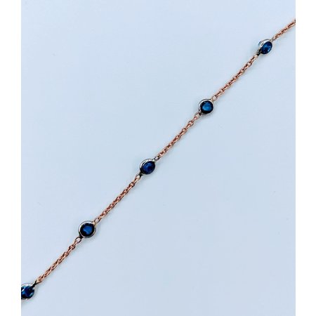 Bracelet 1.0ctw Sapphires 14kr 6-7" 223030014