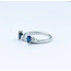 Ring Wrap .08ctw Round Diamonds .30ctw Sapphires 14ky Sz6 223030071