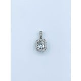  Pendant .50ctw Round & Radiant Diamonds 14kw 12x6.5mm 123030335