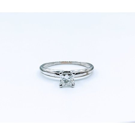 Ring Solitaire .40ct Princess Diamond 14kw Sz5 223030081