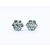 Earrings .70ctw Diamonds 14kw 8x7.5mm 123030350