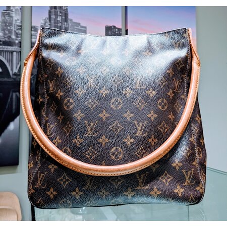Handbag Louis Vuitton Looping GM Monogram 123050021