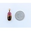 Pendant 5.5ct Cabochon Watermelon Tourmaline 18ky 23.5x9mm 123050078