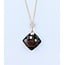 Pendant .04 Diamonds 9.00 Ctw SMOKY QUARTZ W/CH 14K 122120239